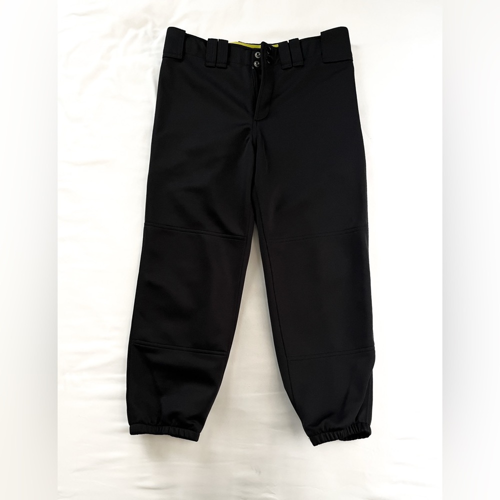 Mizuno Yellow and Black Softball Pants